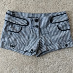 Charlotte Russe Pin Stripe Shorts